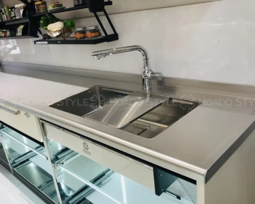 tủ bếp inox cao cấp nhập khẩu