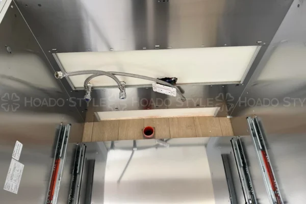 tủ bếp inox cao cấp hoado style